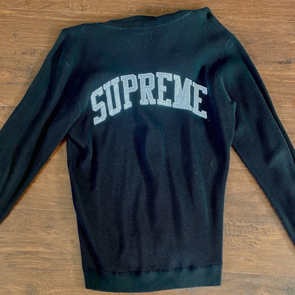 Supreme Hooded Waffle Thermal 